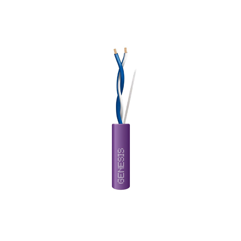 Honeywell 32521110 Genesis Purple 1000-Foot 22/1-Pair Stranded Unshielded LonWorks Plenum Cable