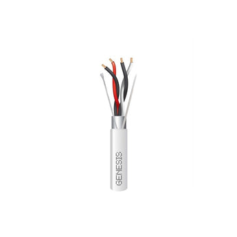 Honeywell 32811112 Genesis White 1000-Foot 22/2-Pair Stranded Shielded Plenum Cable