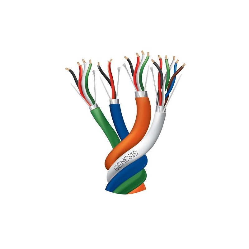 Honeywell 32951099 Genesis Unjacketed 1000-Foot 22/6 Shielded and 22/4 Shielded and 22/2 Shielded and 18/4 Shielded Profusion Access Control Plenum Cable