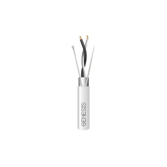 Honeywell 33221001 Genesis White 1000-Foot 18/1-Pair Stranded Shielded RS485 Plenum Cable