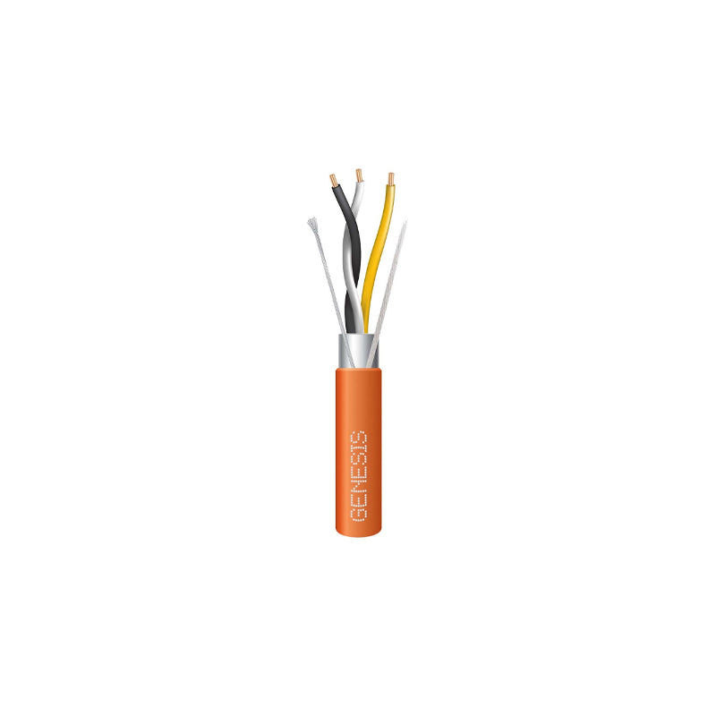 Honeywell 33232103 Genesis Orange 1000-Foot 24/1.5-Pair Stranded Shielded RS485 Plenum Cable