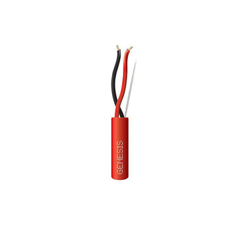 Honeywell 45111004 Genesis Red 1000-foot 16/2 Solid Plenum Fire Alarm Cable