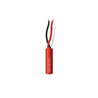 Honeywell 45111104 Genesis Red 1000-foot 16/2 Solid Plenum Fire Alarm Cable