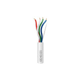 Honeywell 47030301 Genesis White 4X 250-Foot 20/4 Solid Unshielded Thermostat General Purpose Cable