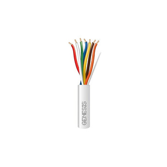 Honeywell 47150301 Genesis White (4X) 250-Foot 18/7 Solid Unshielded Thermostat General Purpose Cable