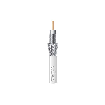 Honeywell 50031101 Genesis White 1000-Foot RG6 CCS 75 Ohm Coaxial with Dual-Shield General Purpose Cable
