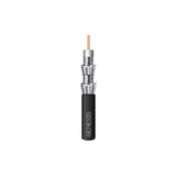 Honeywell 50071008 Genesis Black 1000-Foot RG6 CCS 75 Ohm Coaxial with Quad-Shield General Purpose Cable