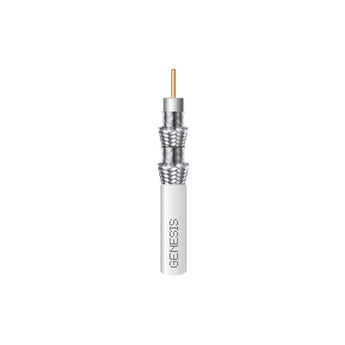Honeywell 50075501 Genesis White 500-Foot RG6 CCS 75 Ohm Coaxial with Quad-Shield General Purpose Cable