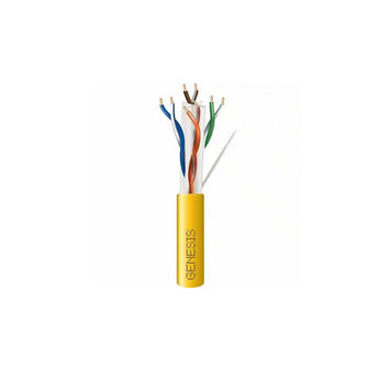 Honeywell 50921102 Genesis Yellow 1000-foot CAT6 Plus Riser Cable