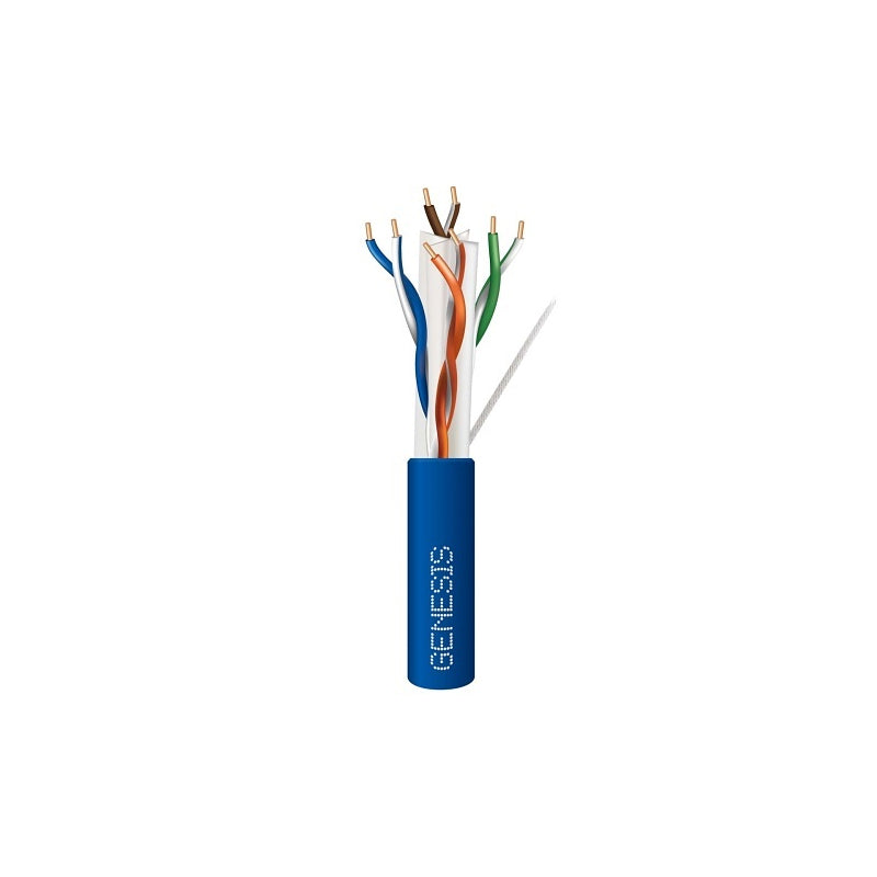 Honeywell 50921106 Genesis Blue 1000-Foot 23/4-Pair Cat 6 Plus Unshielded (U/UTP) Networking Riser Cable