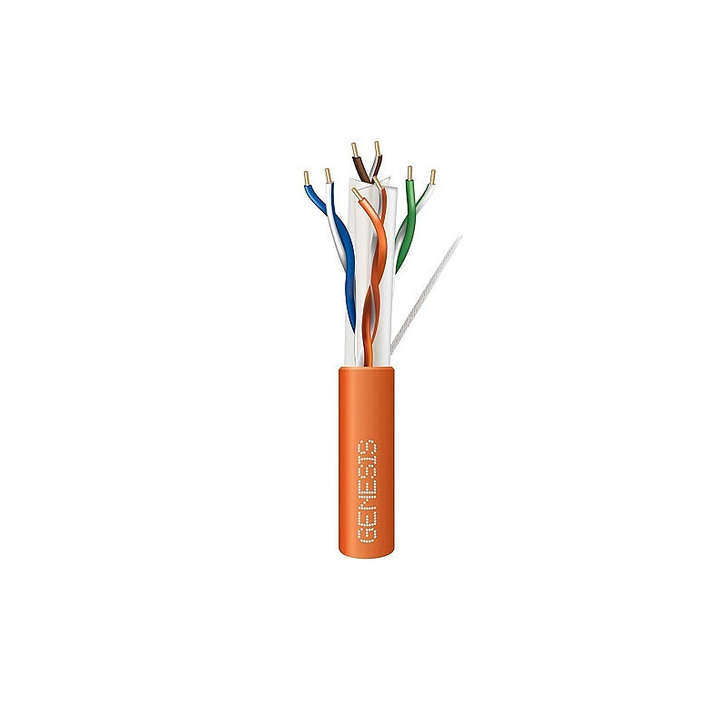 Honeywell 50922103 Genesis Orange 1000-foot CAT6 Plus Riser Cable