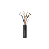 Honeywell 50971008 Genesis Black 1000-Foot 24/4-Pair Cat 5e Unshielded (U/UTP) Water-Blocked Networking Cable