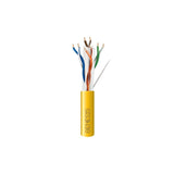 Honeywell 51021102 Genesis Yellow 1000-Foot 23/4-Pair Cat 6 Plus Unshielded (U/UTP) Networking Plenum Cable