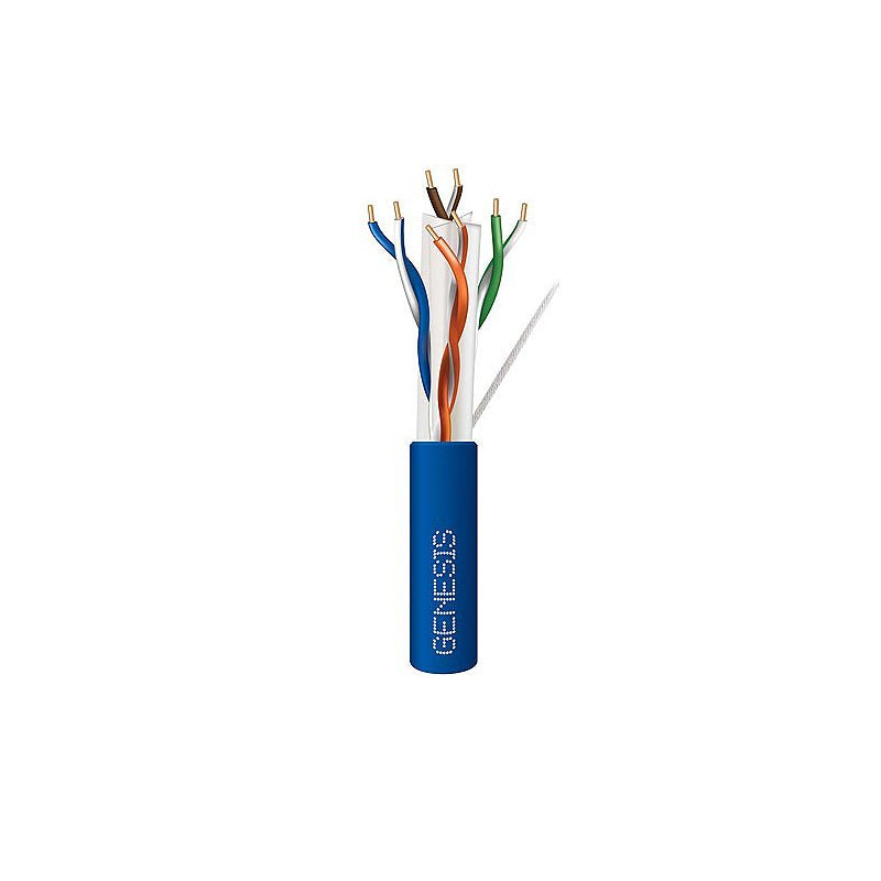 Honeywell 51022106 Genesis Blue 1000-foot CAT6+ Plenum Cable