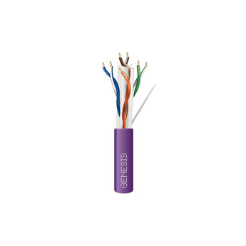 Honeywell 51022110 Genesis Purple 1000-Foot 23/4-Pair Cat 6 Plus Unshielded (U/UTP) Networking Plenum Cable