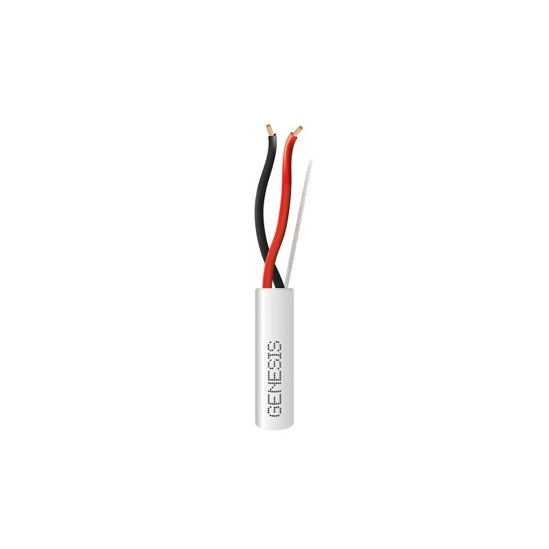Honeywell 52525501 Genesis White 500-Foot 14/2 Stranded Unshielded Speaker Riser Cable