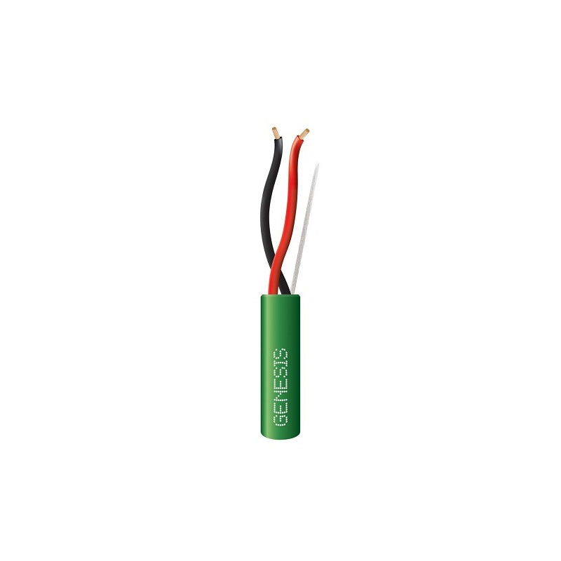 Honeywell 52525505 Genesis Green 500-Foot 14/2 Stranded Unshielded Speaker Riser Cable
