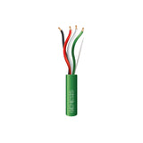 Honeywell 54766105 Genesis Green 500-Foot 14/4 Stranded Audacious Unshielded Riser Speaker Cable