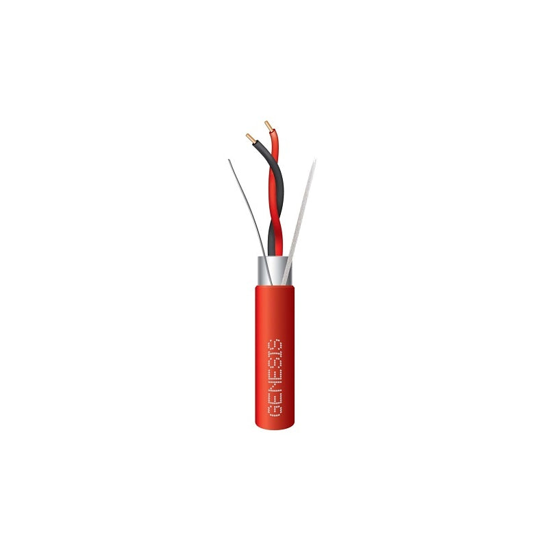 Honeywell 55541004 Genesis Red 1000-Foot NYC Fire Approved 14/1-Pair Solid Shielded Fire Alarm Cable