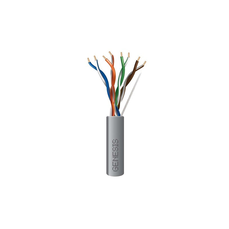 Honeywell 63301109 Genesis Gray 1000-Foot 24/4-Pair Cat 5e Unshielded (U/UTP) General Purpose Cable