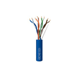Honeywell 63612106 Genesis Blue 1000-Foot CAT6 23 AWG Solid Unshielded Splineless Twisted Pair Plenum Cable