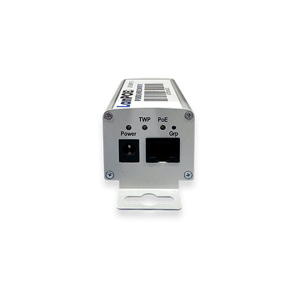 LanPoE ip 2 wire converter left view