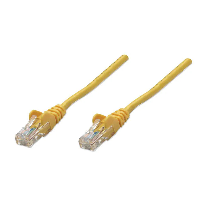 Intellinet 345118 1.5-Foot Yellow Cat5E UTP Patch Cable