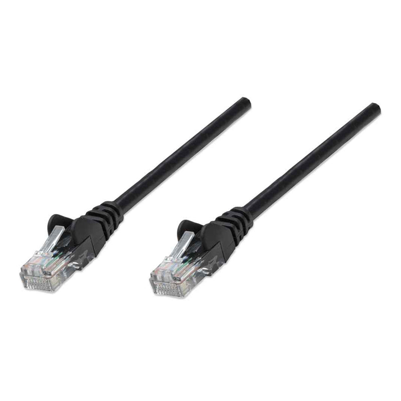 Intellinet 347310 0.5-Foot Black Cat5E UTP Patch Cable