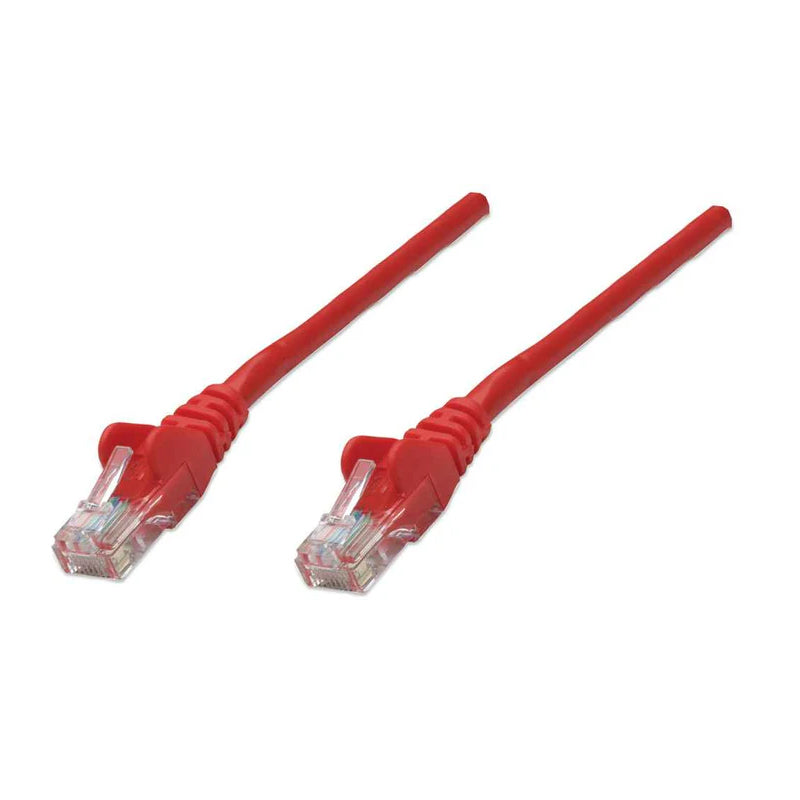 Intellinet 347327 0.5-Foot Red Cat5E UTP Patch Cable