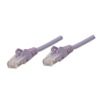 Intellinet 393102 1-Foot Purple Cat6 UTP Patch Cable