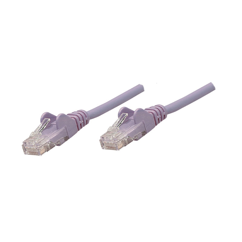 Intellinet 453462 5-Foot Purple Cat5E UTP Patch Cable