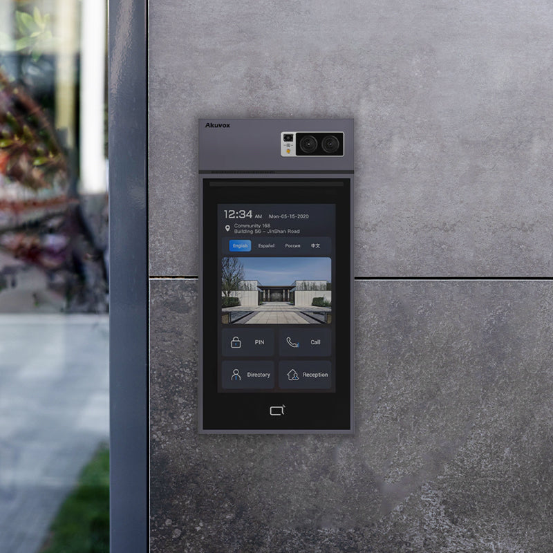 Intercoms collection outdoor installation Akuvox s539 video door phone