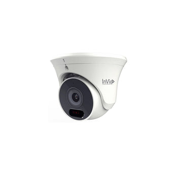 Invid PRT-P8TXIR28-AI 8MP Plug and Play IP Turret Camera