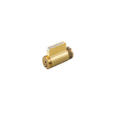 Kaba 15395FA-04-KD Bright Brass Segal Padlock Cylinder
