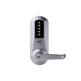 Kaba 5041XSWL-26D-41 Satin Chrome Simplex Pushbutton Lever  Combination Lock with Schlage Key Override