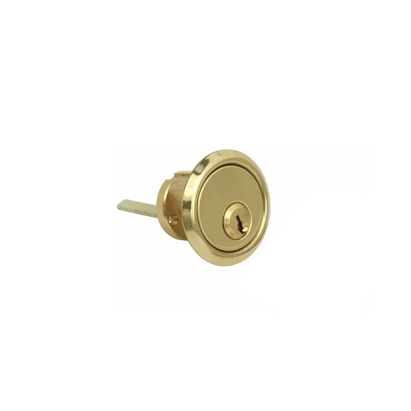 Kaba 7075AA10-03-KD Bright Brass Arrow Rim Cylinder