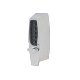 Kaba 710626D41 Satin Chrome Simplex Auxiliary Pushbutton Lock