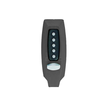 Kaba 71081941 Black Mechanical Push Button Deadbolt Auxiliary Lock