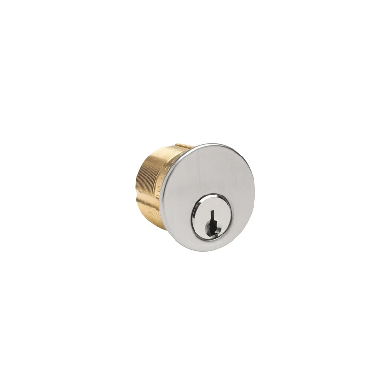 Kaba 7155SC2-26D-KA2 Satin Chrome Schlage Mortise Cylinder