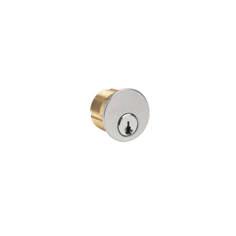 Kaba 7165AA2-26D-KA2 Satin Chrome Arrow 1-inch Mortise Cylinder