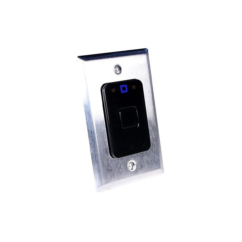 Kaba COMM-SRK-RNFC2 Keyscan Black Flush Mount Reader with Bluetooth