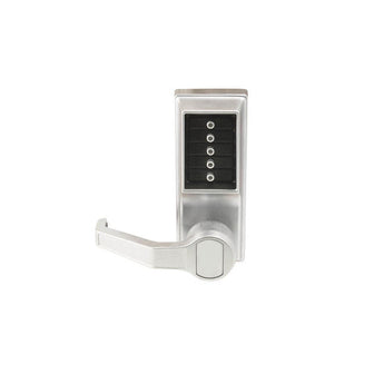 Kaba LLP101026D41 Left-Hand Mechanical Pushbutton Exit Trim Lock