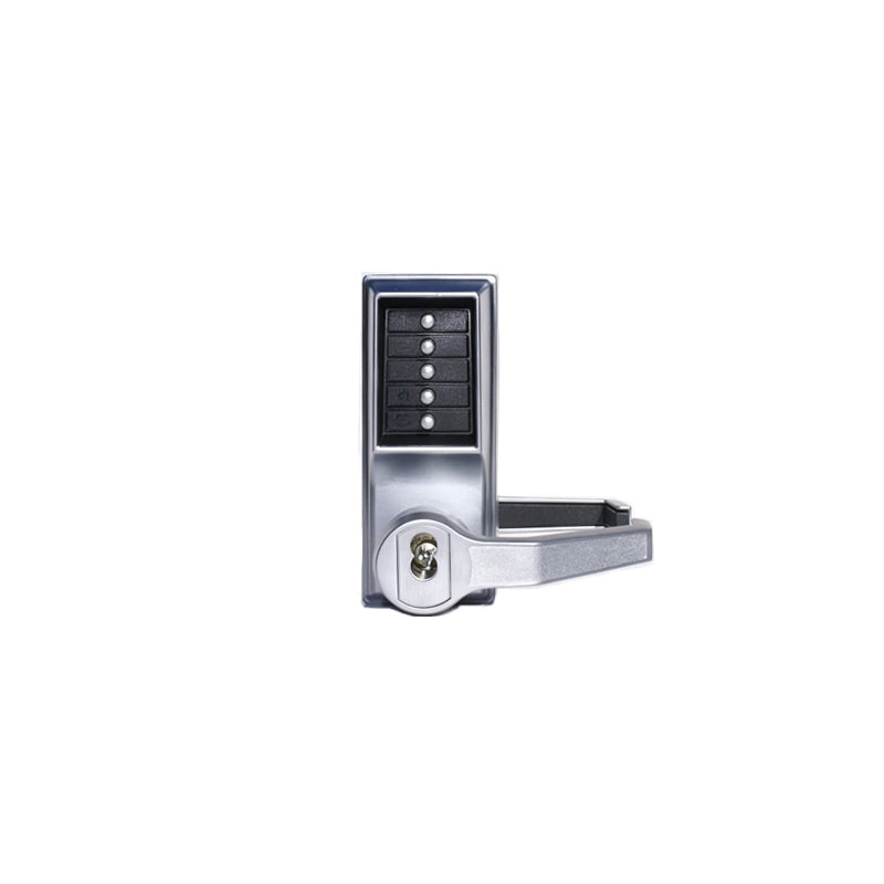 Kaba LR1021B26D41 Right-Hand Simplex Mechanical Pushbutton Door Lock