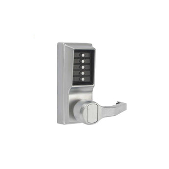 Kaba LR103126D41 Right-Hand Mechanical Pushbutton Cylindrical Door Lock