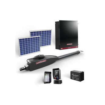 LiftMaster LA412XL20W LA412DC Single Arm 20W XL Solar Package