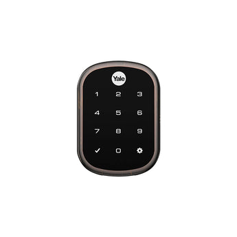 LiftMaster LM-YRD256-MQ1-0BP Oil Rubbed Bronze Yale x LiftMaster Smart Touchscreen Deadbolt Lock