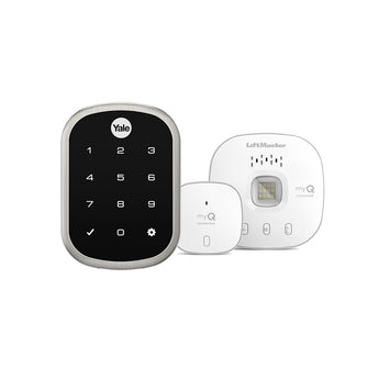 LiftMaster LMDBPACK-SN Yale x LiftMaster Smart Touchscreen Deadbolt with Smart Garage Control
