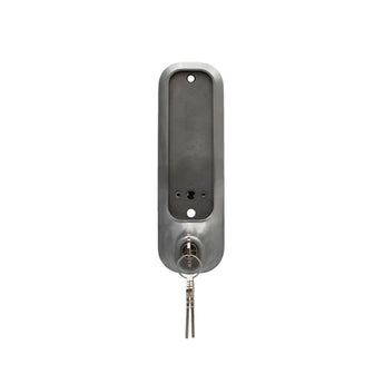 LockeyUSA KOS-SC Satin Chrome Key Override System Add-On Accessory