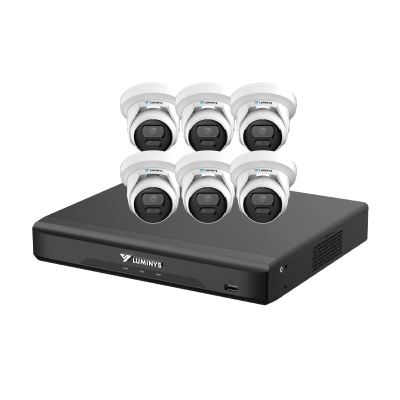 Luminys K56-8D1A2 8-Channel 5MP LumiDeterrent IP Bundle