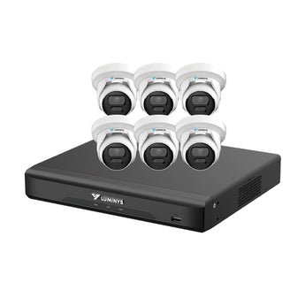 Luminys K56-8D1A2 8-Channel 5MP LumiDeterrent IP Bundle